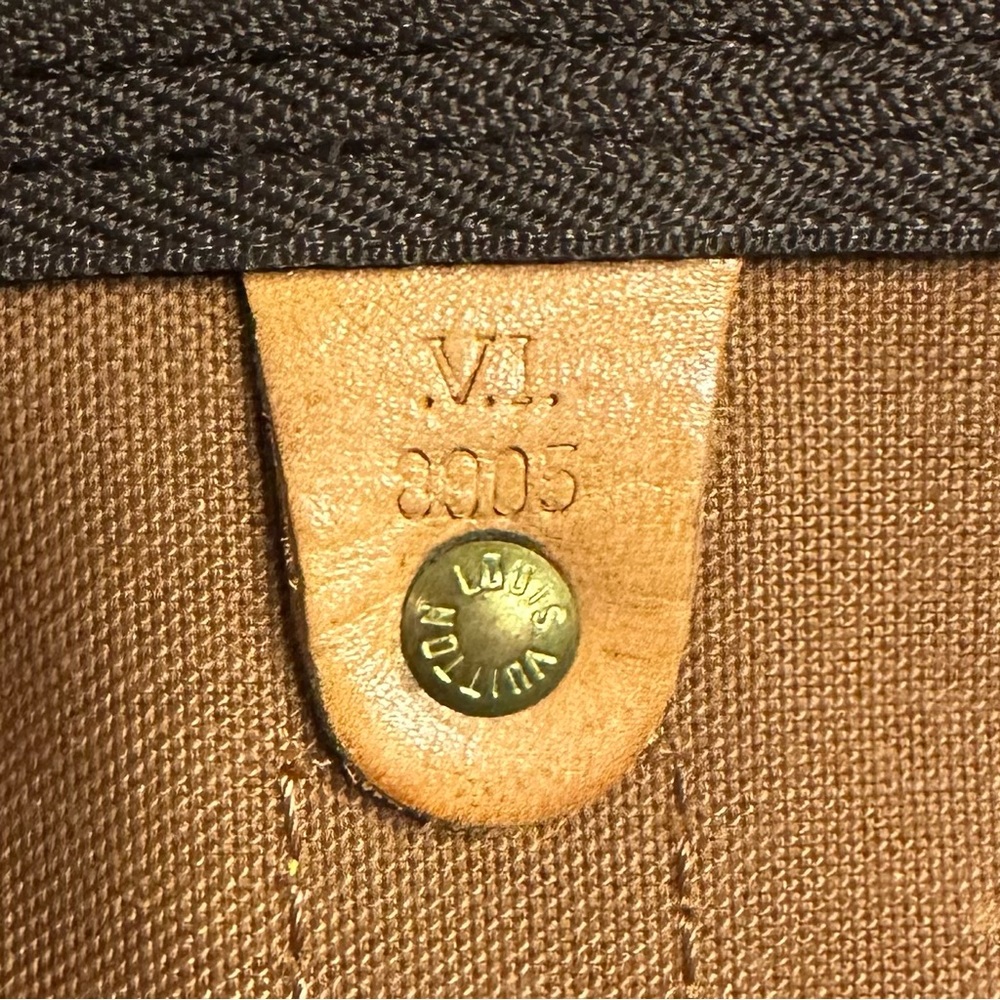 🟥 SOLD! Louis Vuitton Keepall 60 Bandouliere Monogram Duffle Bag Travel Luggage - Picture 10 of 17